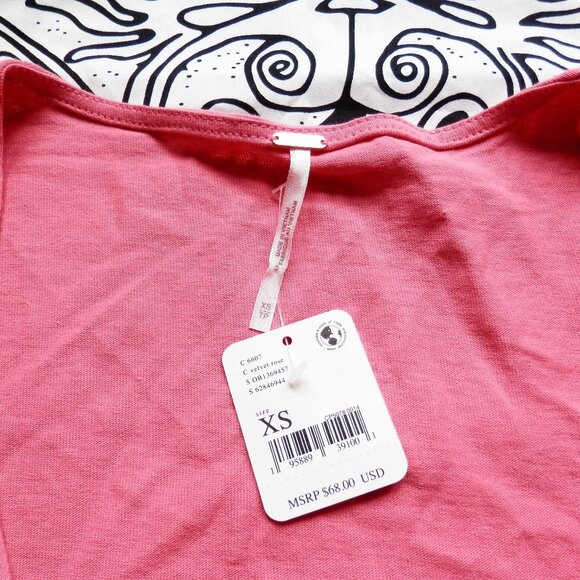 Free People || Women's Kitty Cotton Front-Tie Crop Top - Picture 4 of 8